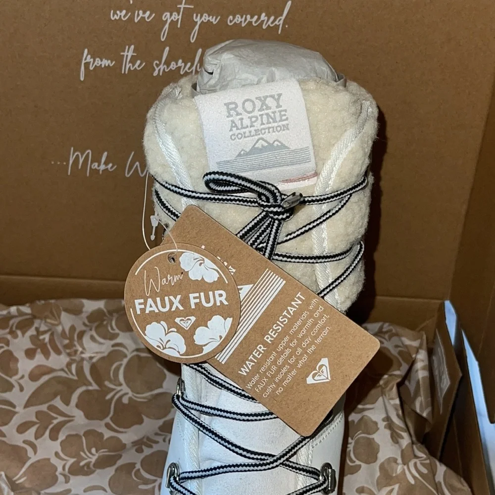 🔥ROXY Brandi - Leather Boots for Women NWT - Picture 12 of 13